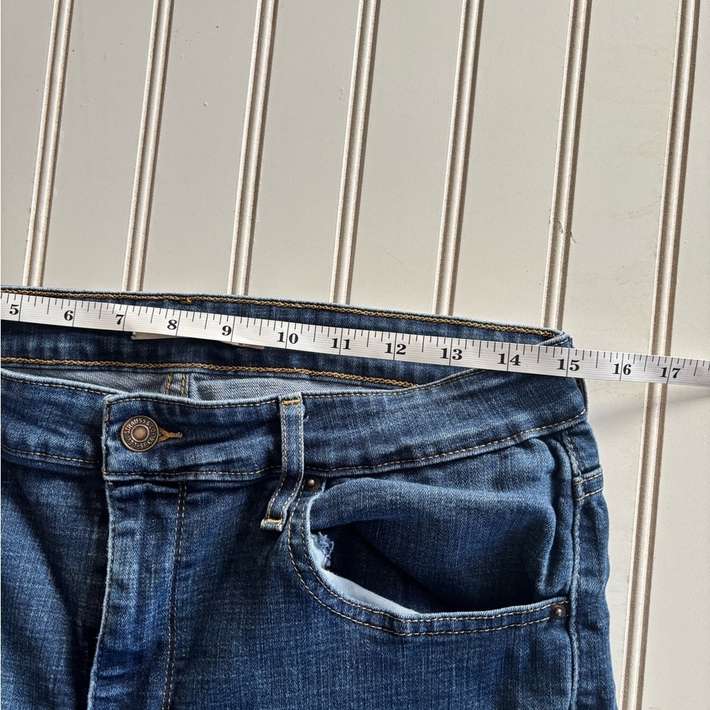 Levi's 721 Women's Skinny Jeans in Deep Blue - Picture 9 of 11